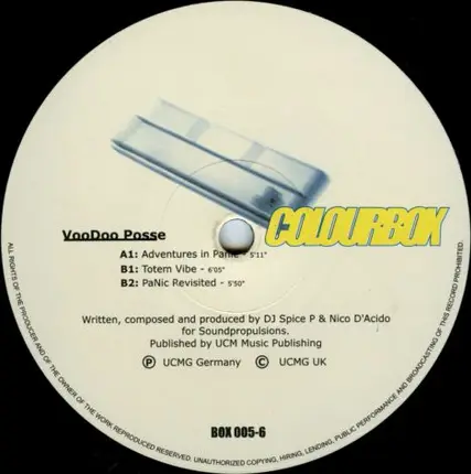 Voodoo Posse - Adventures in Panic