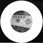 7inch Vinyl Single - Vöetsek - European Tour 2008 - White, Screenprinted