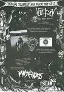 12inch Vinyl Single - Vöetsek / Barbatos / Minkions - Thrash Yourself And Fuck The Rest