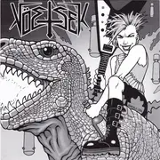 7inch Vinyl Single - Vöetsek - European Tour 2008 - White, Screenprinted