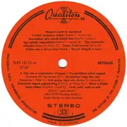 LP - Vörös Sári , Zala Tóth Erzsébet , Merán Lajos , László Szalay , Járóka Sándor És Zenekara - Hungarian Songs And Csárdáses