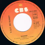 7inch Vinyl Single - VOF De Kunst - Suzanne (Deutsche Version)