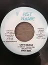 7inch Vinyl Single - Voicemail / Rik Rok - Can't Believe / Thank You