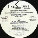 12'' - Voices Of Fine Tune Featuring Barbara Dixon And Anthony Darby - Keep On Reachin