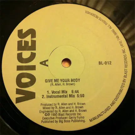 Voices - Give Me Your Body