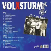 Double LP - Volxsturm - Oi! Is Fun! - Blue