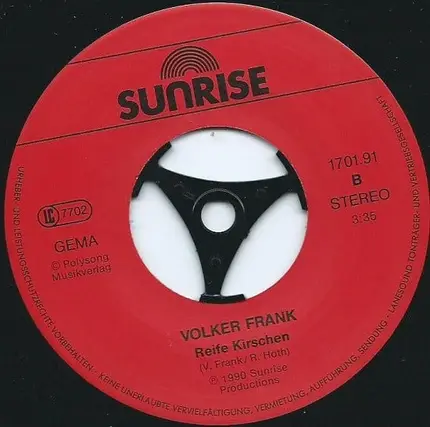 Volker Frank - Auf Der Straße