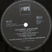 LP - Volker Kriegel & Mild Maniac Orchestra - Octember Variations