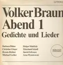 LP - Volker Braun - Abend 1 - Gedichte und Lieder
