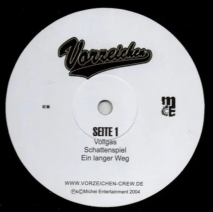 Vorzeichen - Vollgas / Schattenspiel