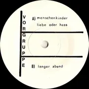 7inch Vinyl Single - Vorgruppe - Erste Auslese