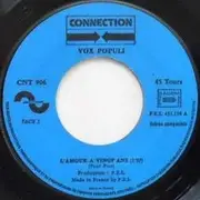 7inch Vinyl Single - Vox Populi - L'amour À Vingt Ans