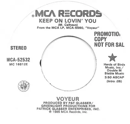 Voyeur - Keep On Lovin' You