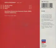 CD - Stravinsky - Orpheus • Agon • Jeu De Cartes