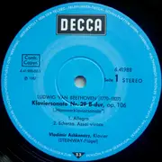 LP - Beethoven / Vladimir Ashkenazy - Klaviersonate Nr. 29 B-Dur - Hammerklaviersonate