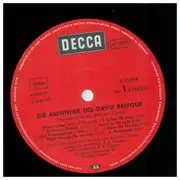 LP - Vladimir Cosma - Die Abenteuer des David Balfour