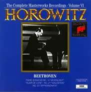 Beethoven / Vladimir Horowitz - Piano Sonatas No. 14 "Moonlight" = "Clair De Lune" • No. 21 "Waldstein" • No. 23 "Appassionata"