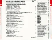 CD - Vladimir Horowitz - Discovered Treasures