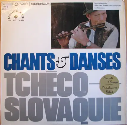 Vladimír Jelínek , The Czechoslovak Song & Dance Ensemble - Chants Et Danses De Tchécoslovaquie