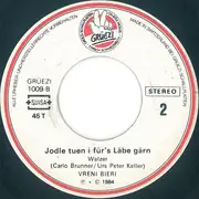 7inch Vinyl Single - Vreni Bieri - Hüt Isch Fäscht