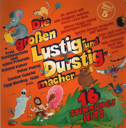 W. Thomas, B. Dietrich, St. Benson, a.o. - Die grossen Lustig und Durstig macher