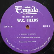 LP - W.C. Fields - The Best Of W. C. Fields