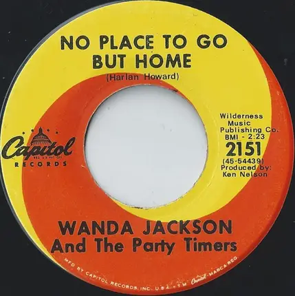Wanda Jackson And The Party Timers - My Baby Walked Right Out On Me