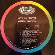 LP - Wanda Jackson - Love Me Forever - Mono