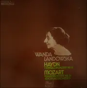 LP - Wanda Landowska - Haydn Cembalokonzert Nr.11 Mozart Klavierkonzert Nr.26 'Krönungskonzert' - Mono