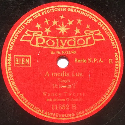 Wandy Tworek's Orkester - Jalousie / A Media Luz