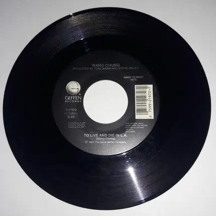 Wang Chung - Everybody Have Fun Tonight / To Live And Die In L.A.