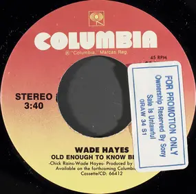 Wade Hayes - Old Enough to Know Better