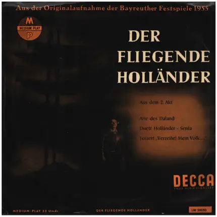 Wagner - Der Fliegende Holländer (Aus dem 2. Akt)