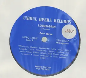Richard Wagner - Lohengrin (Erich Leinsdorf, Melchior,..)