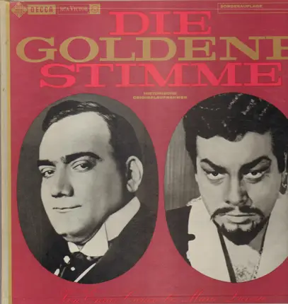Wagner / Nicolai / Gounod a.o. - Die Goldene Stimme. Von Enrico Caruso Bis Mario Lanza