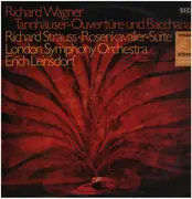 LP - Wagner / Richard Strauss - Tannhäuser: Ouvertüre und Venusberg-Bacchanale / Rosenkavalier Orchester-Suite (1945) - Phase 4 Stereo