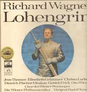 LP-Box - Wagner/ Wiener Philharmoniker, R. Kempe, D. Fischer-Dieskau, Otto Wiener, G. Frick a.o. - Lohnengrien - booklet with libretto