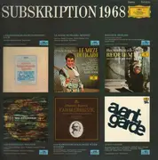 LP - Wagner / Berlioz / Brahms - Rheingold / Requiem / Streichsextett / Amadeus-Quartett - tulip rim