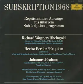 Richard Wagner - Rheingold / Requiem / Streichsextett / Amadeus-Quartett