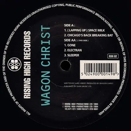 Wagon Christ - Sunset Boulevard EP