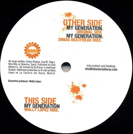 Waiting For The Writer - My Generation