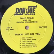 LP - Walt Cieslik And The Musical Ambassadors - Polkas Just For You
