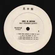LP - Walt Dickerson - Vibes In Motion - Promo / + Insert