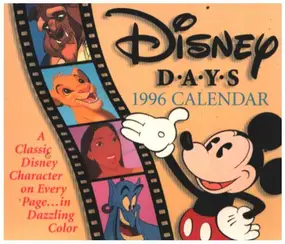 Walt Disney - Disney Days 1996 Calendar