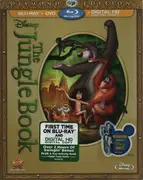 Double Blu Ray - Walt Disney - Jungle Book: Diamond Edition - Blu-Ray + DVD + Slipcase / Region 1