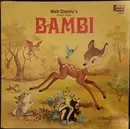 LP - Walt Disney - Bambi - English Bilderbuch
