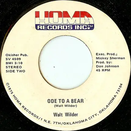 Walt Wilder - I Love The Girl (On The Centerfold Of Playboy Magazine)