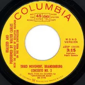 Wendy Carlos - Third Movement, Brandenburg Concerto No. 3