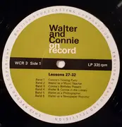 LP - Walter And Connie - Walter And Connie On Record (Schallplattenaufnahmen Zum Fernsehkursus Lektion 27 - 39) - Booklet