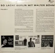 LP - Walter Böhm - So Lacht Berlin Mit Walter Böhm · Folge 2